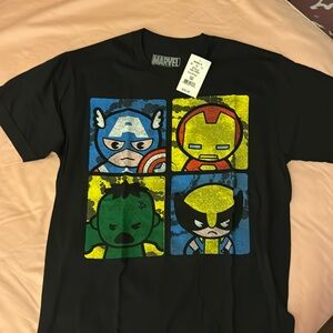 Marvel cartoon Tee NEW